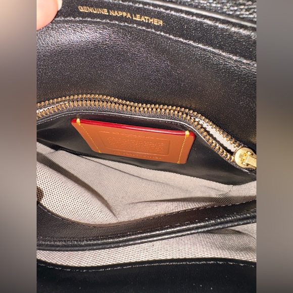 NWT Coach Times Square Tabby 17 - Quilted Black Leather - CW628 - Picture 13 of 16